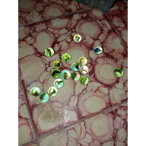 kelereng gundu kembang mata kucing