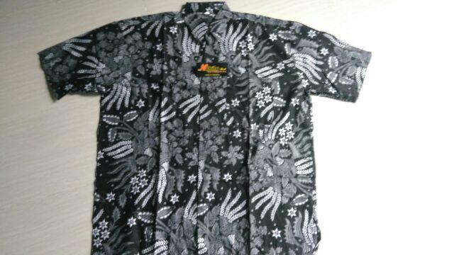 Nabila Batik Jumbo M / 10xl Kemeja Lengan Pendek Motif Merak Tosca Murah Batik Jumbo