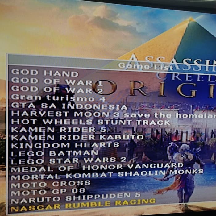 SONY PS2 PS 2 FAT SR3 5 MULTIFUNGSI N. A HDD 160GB INTERNAL FULL GAME