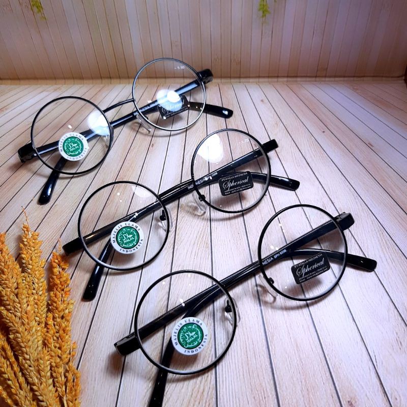 SPH5006 KACAMATA MINUS BULAT BOBOHO/ MINUS -0.50 S/D -4.00/ KACAMATA MINUS BULAT MODEL BOBOHO