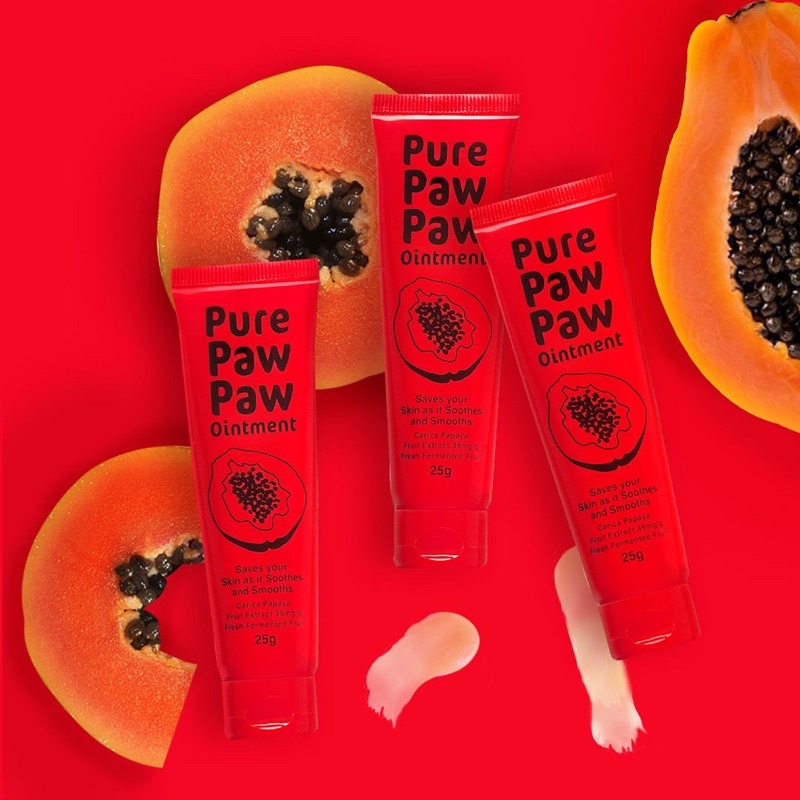 Pure Paw Paw Original Ointment BPOM 25 gr - Krim Gel Salep Multifungsi ( Lip Balm, Ruam Popok ) - Body Care