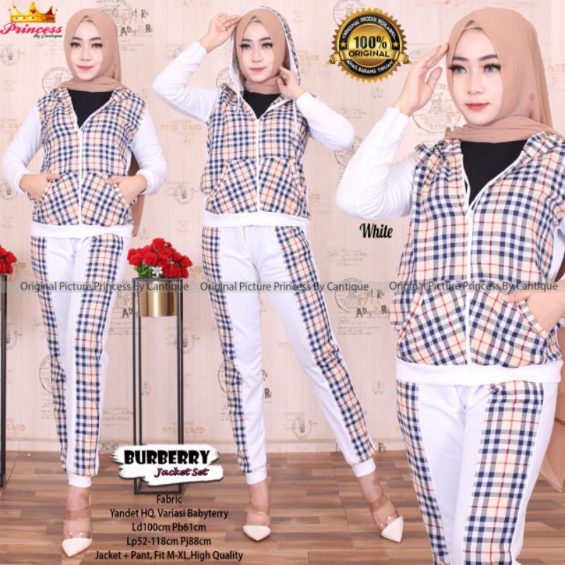 Burberry Jacket Set By PRINCESS