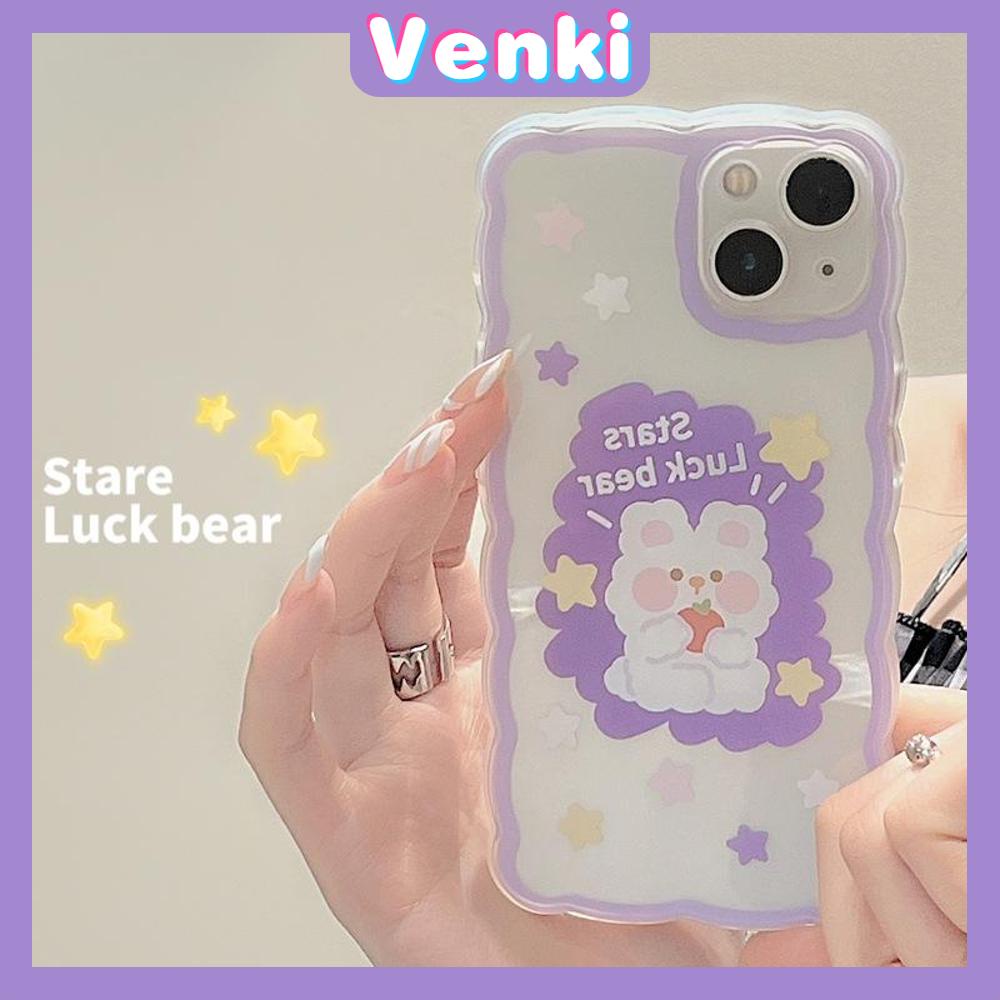 iPhone Case Silicone Soft Case Clear Case Airbag Shockproof Camera Cover Protection Cartoon Cute Rabbit Compatible For iPhone 11 iPhone 13 Pro Max iPhone 12 Pro Max iPhone 7 Plus