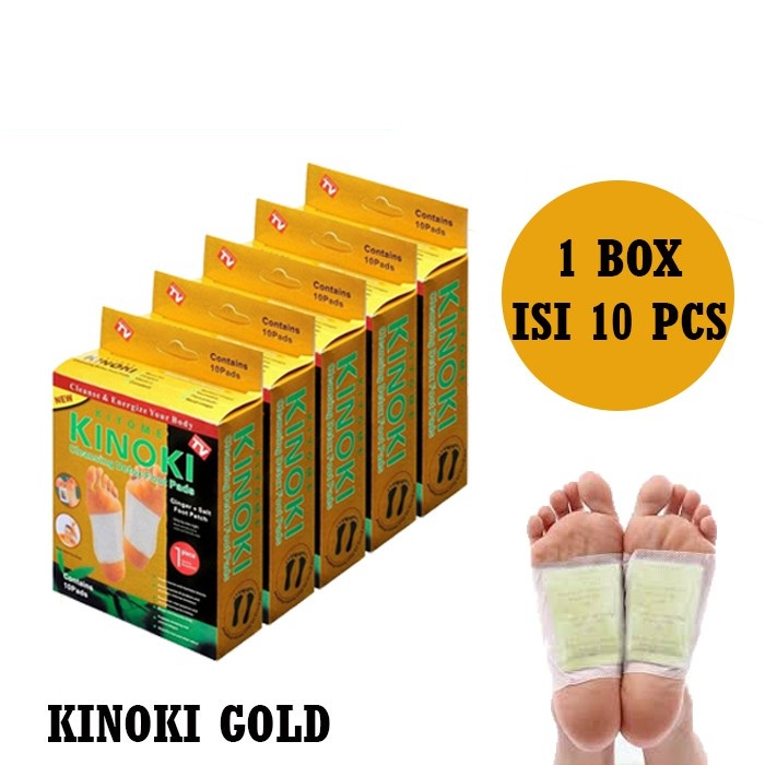 Kinoki Gold Koyo Detoks Koyo Kaki Koyo Kinoki 1 Box isi 10 pcs / Koyo Kinoki / Koyo Kaki