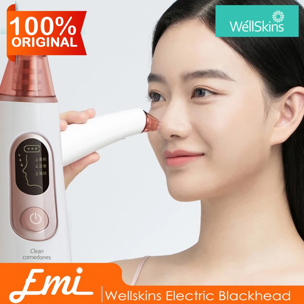 Wellskins Electric Blackhead Pembersih Komedo WX-HT100