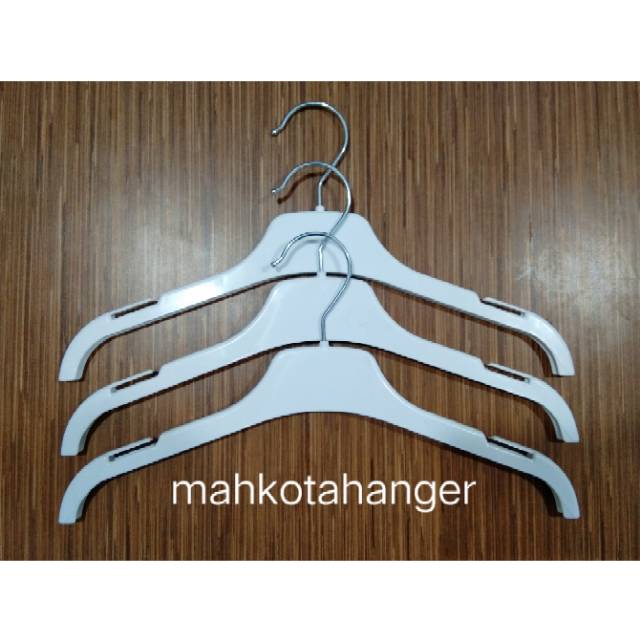 Hanger Plastik Baju TP 141 Dewasa (43cm) | Gantungan baju plastik keren