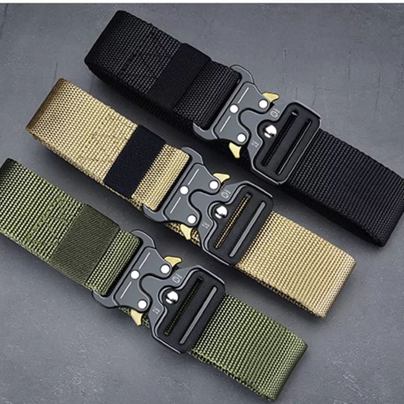 Ikat Pinggang Pria Nylon Tactickal Fashion Super Mewah Berkualitas Kode 011
