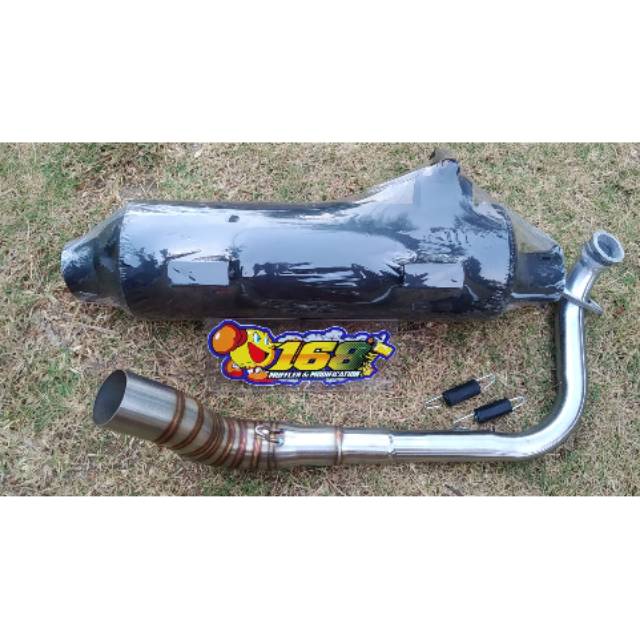 Knalpot tsukigi stanless untuk vario 125 vario 150 old vario 125/150  new led not cms skr vnd rcb ah