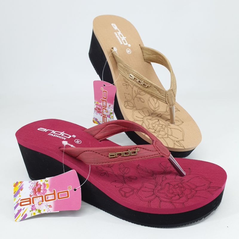 Sandal Jepit Wedges Wanita ANDO SENORITA (36-40)