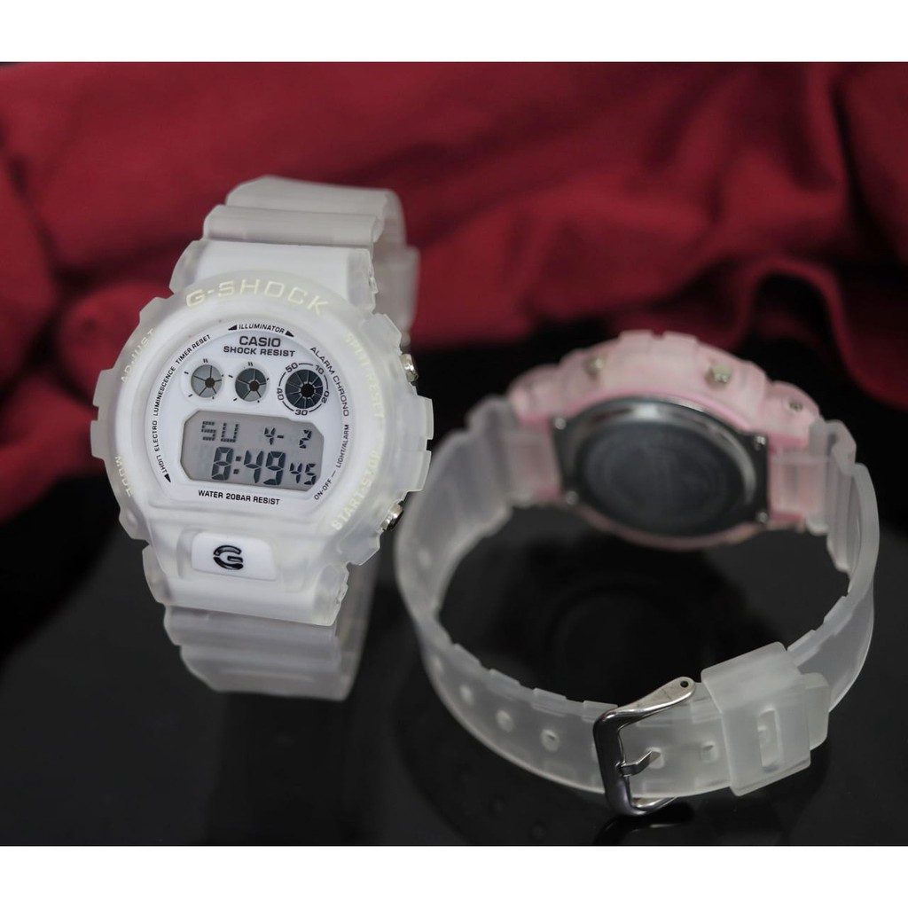 JAM TANGAN PRIA G-SHOCK DW 6900 TRANSPARAN ,JAM TANGAN WANITA,JAM TANGAN SPORT,FASHION TRANSPARA