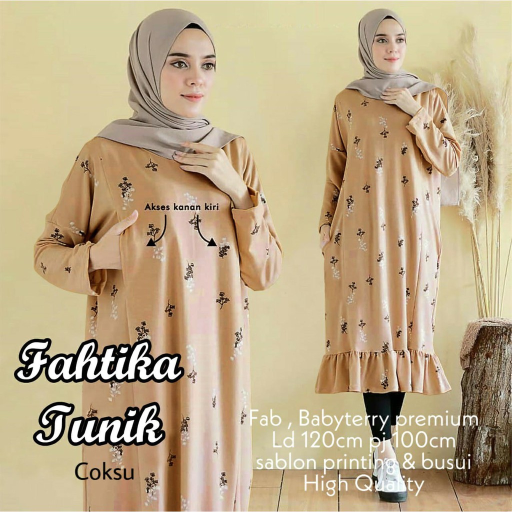 FASHION MUSLIM TUNIK FAHTIKA DMR