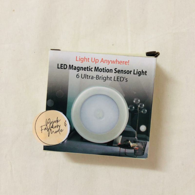 Lampu LED Sensor Bayangan LED Msgnetic Motion Sensor Light