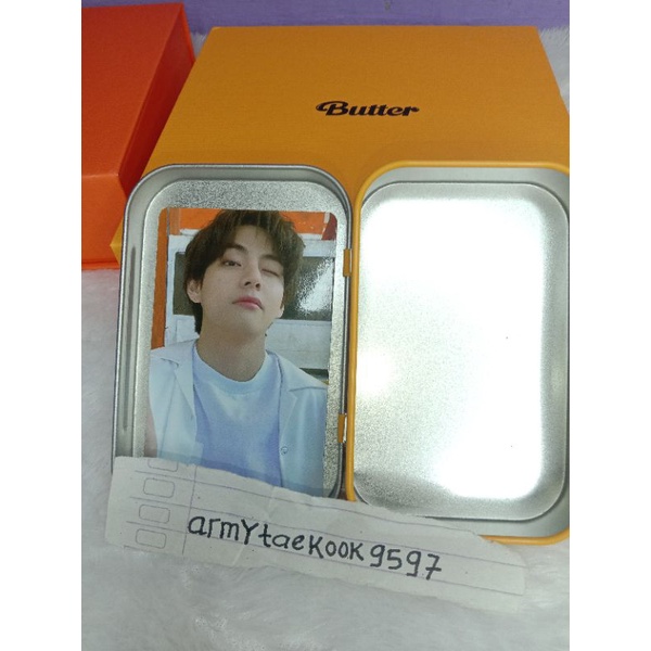OFFICIAL POB BUTTER TAEHYUNG & JHOPE + CASE PHOTOCARD STRIP JHOPE