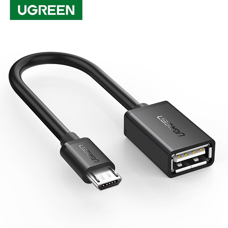 PROMO OTG KABEL MICRO UGREEN ORIGINAL USB 2.0 HIGH SPEED DATA TRANSFER