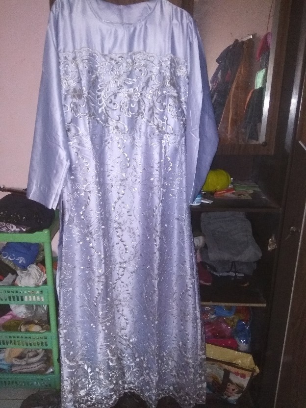 Temukan Kapel Gamis Aura Kemeja Batik Formal Pakaian Wanita Kemeja Formal Ukuran M L Xl Xxl Jumbo