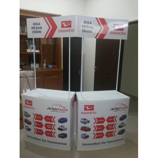 Jual Jual Booth Portable Event Desk Meja Pameran Meja Jualan Booth