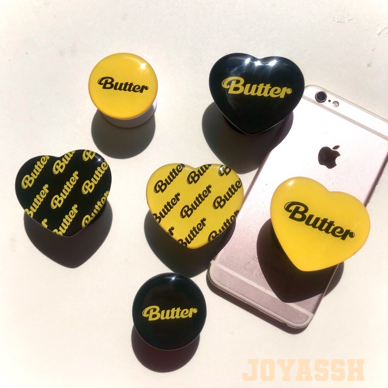 GRIPTOK BUTTER B T S / POPSOCKET BUTTER B T S