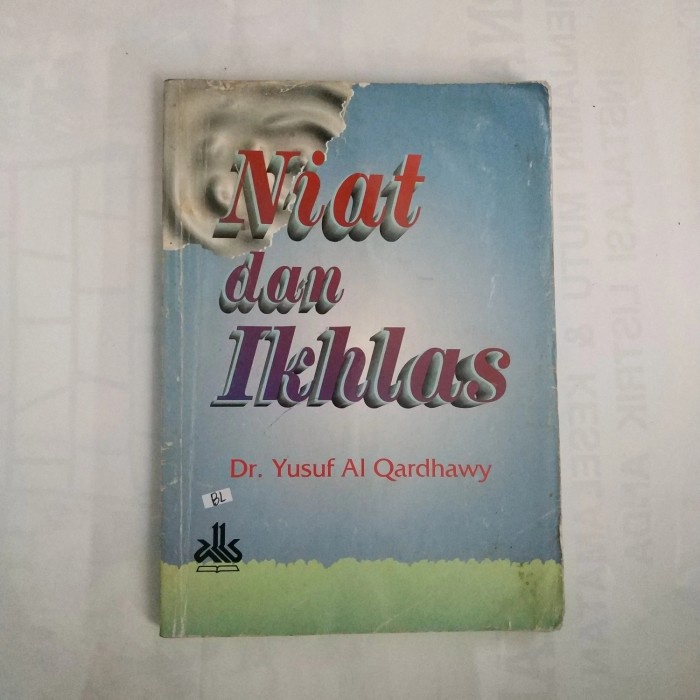 BUKU NIAT DAN IKHLAS DR.YUSUF AL QARDHAWY