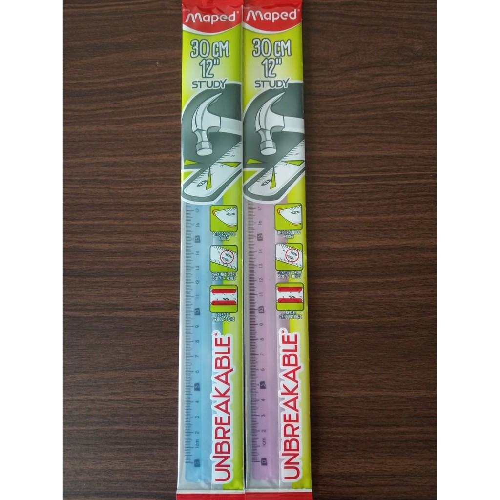 

Penggaris Plastik Maped Study 30cm