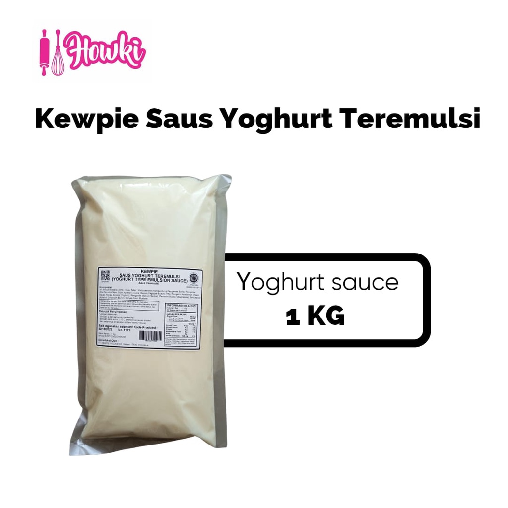 

Kewpie Sause Yoghurt Mayo / Mayo Salad Buah 1kg