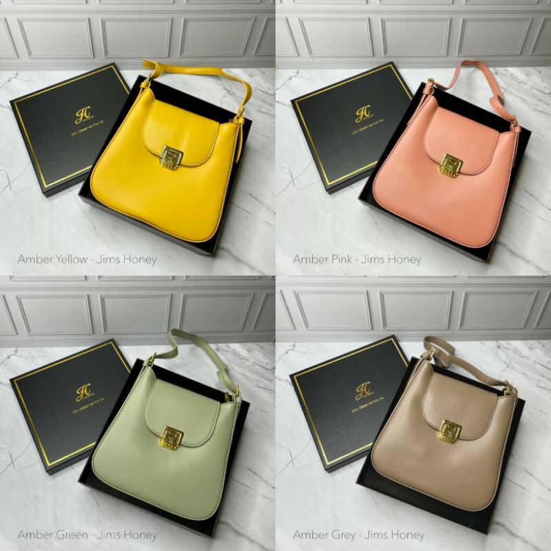 JIMS HONEY AMBER BAG TAS SELEMPANG BAHU WANITA (FREE EXCLUSIVE BOX)