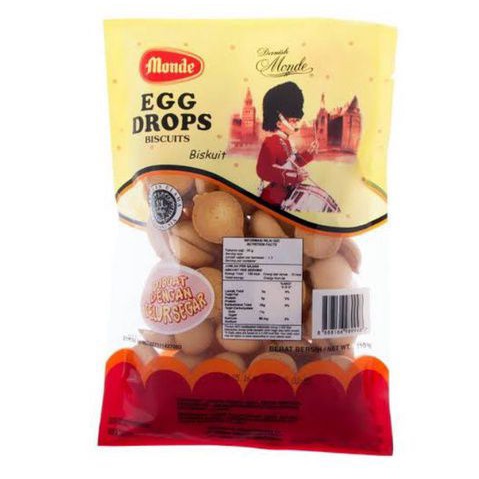 

Monde egg drop 110gram