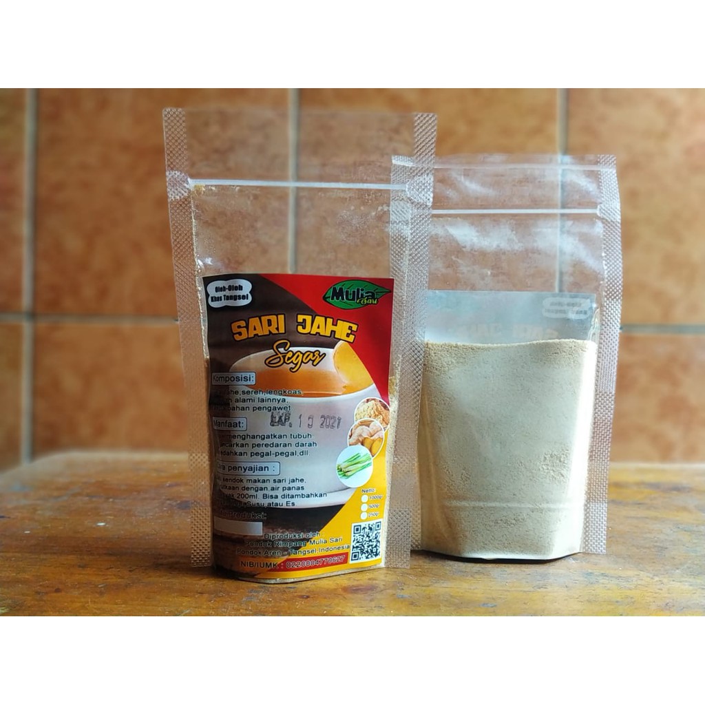 

SARI JAHE SEGAR HOME INDUSTRI UKURAN 250 GRAM