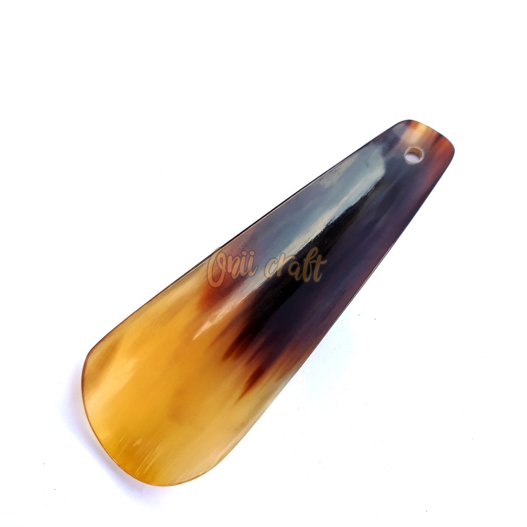 Sendok sepatu tanduk asli