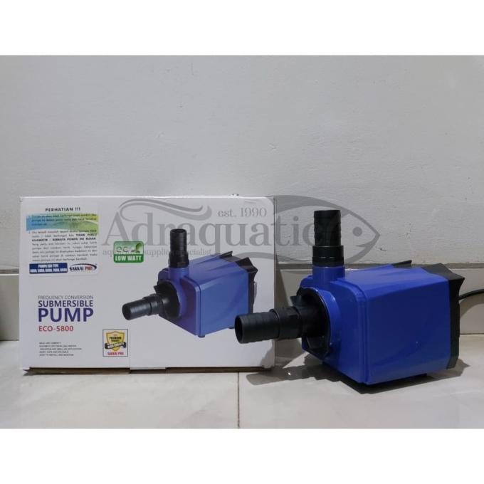 SAKKAI PRO ECO-5800 SUBMERSIBLE PUMP POMPA CELUP FILTER AQUARIUM KOLAM adr4q Ayo Beli
