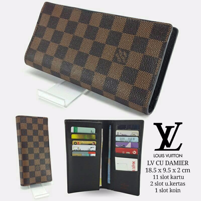 DAPATKAN UNGGULAN PRODUK PALING MURAH INI SEKARANG JUGA DOMPET PRIA PANJANG DOMPET LV KULIT SUPER DO
