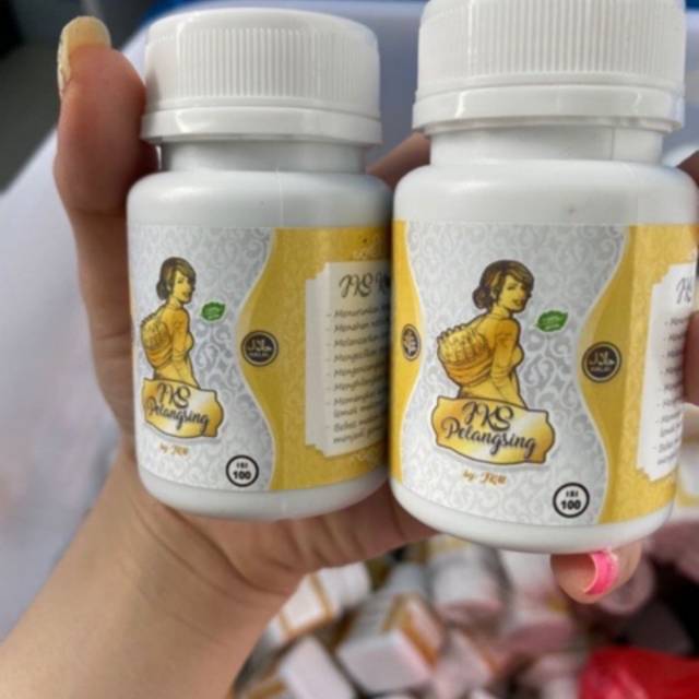JAMU PELANGSING JAMU ASLI MADURA JKM JKS ISI 100 BUTIR