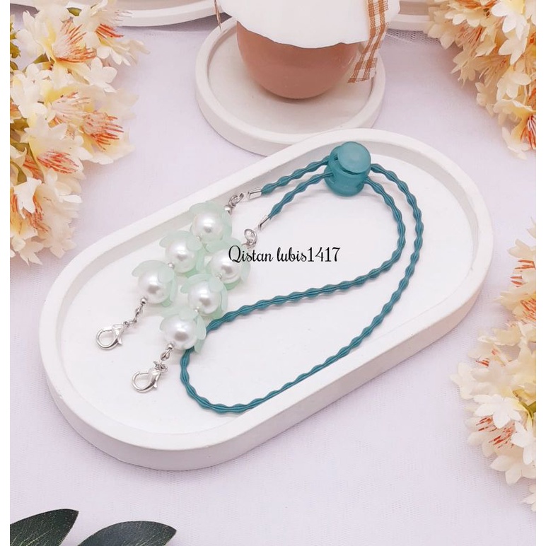 Strap Mangkok mutiara dove ice