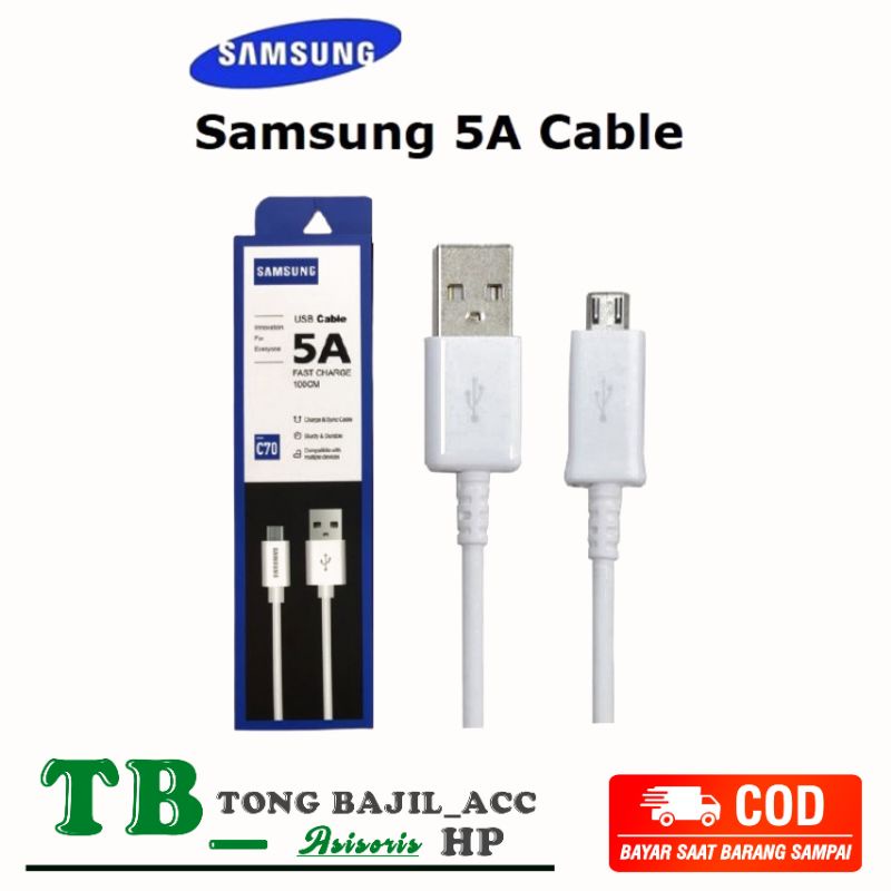 KABEL DATA SAMSUNG 5A MICRO/TYPE C