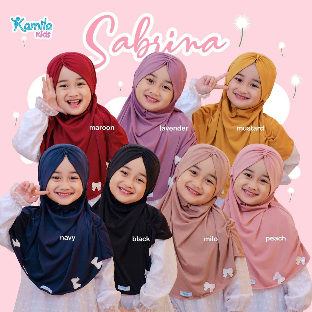 Hijab Anak dan Balita Sabrina by Kamila Kids