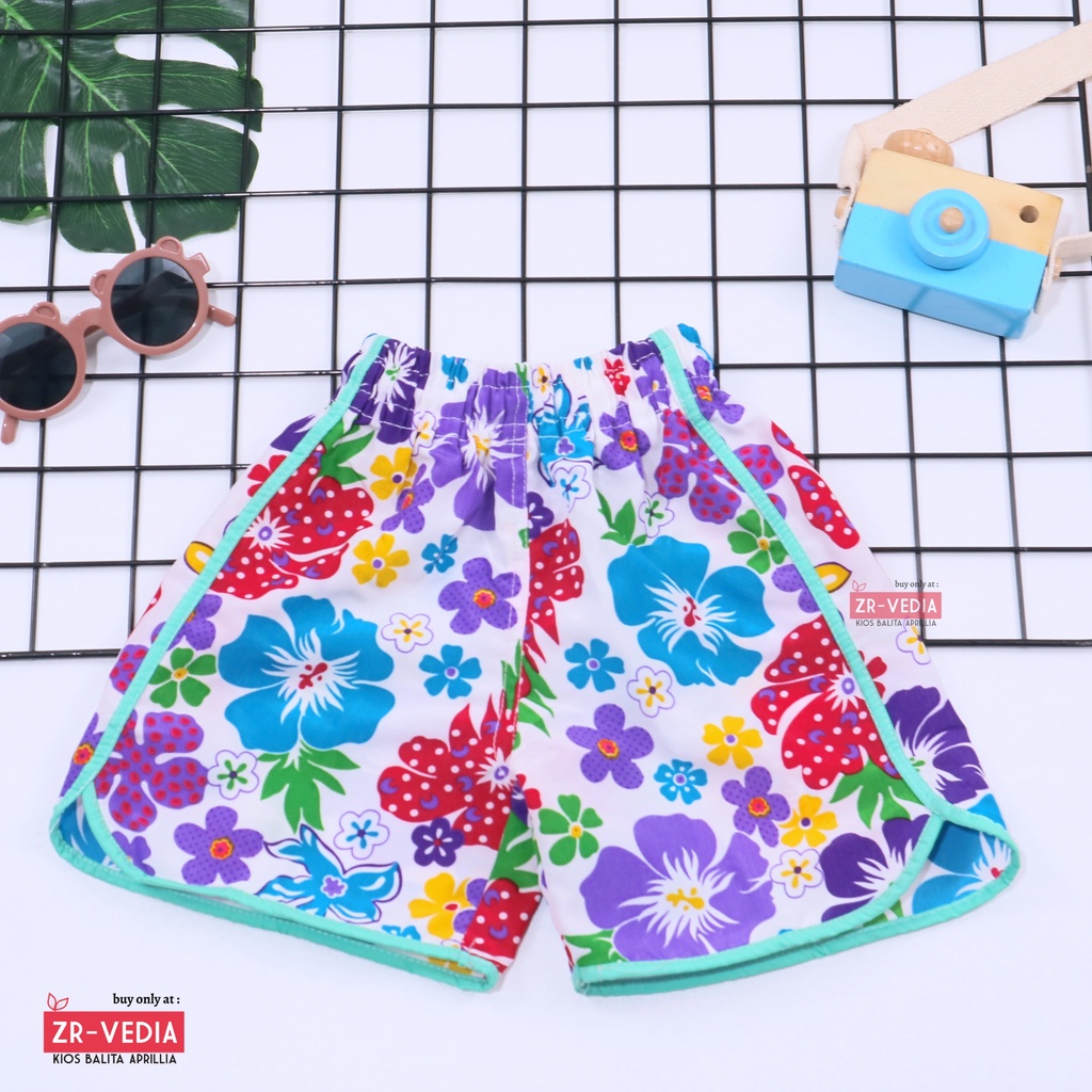 Summer Pants Kids uk 1-3 tahun / Celana Pendek Anak Laki Perempuan Harian Bawahan Hawaii Pants