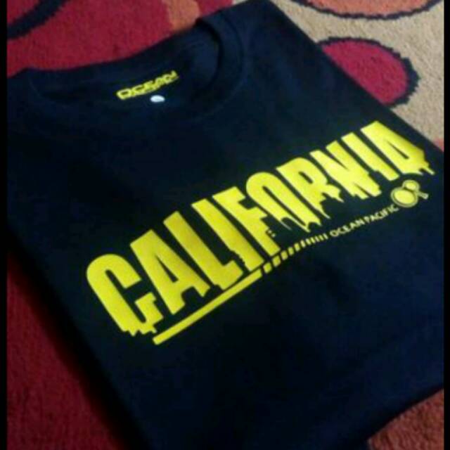 KAOS OCEAN PACIFIC/TSHIRT/T-SHIRT OCEAN PACIFIC CALIFORNIA