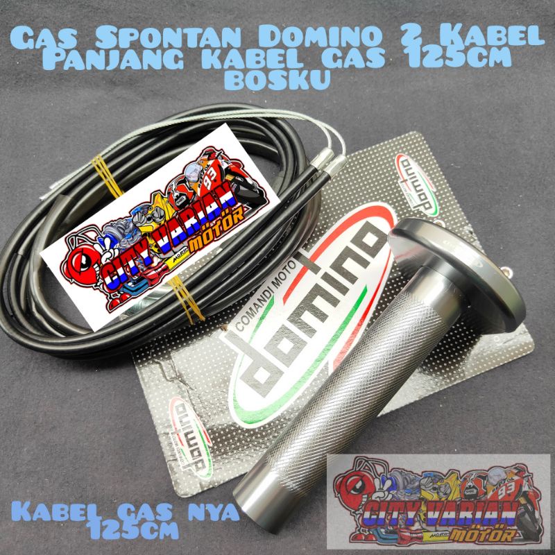 CVM Gas Spontan KTC 2 Kabel plus kabel gas 125cm