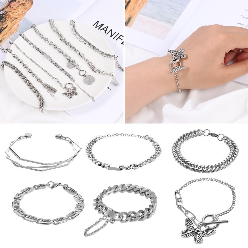 Gelang PREVA Pria Dan Wanita Variasi Hip Hop Multilayer