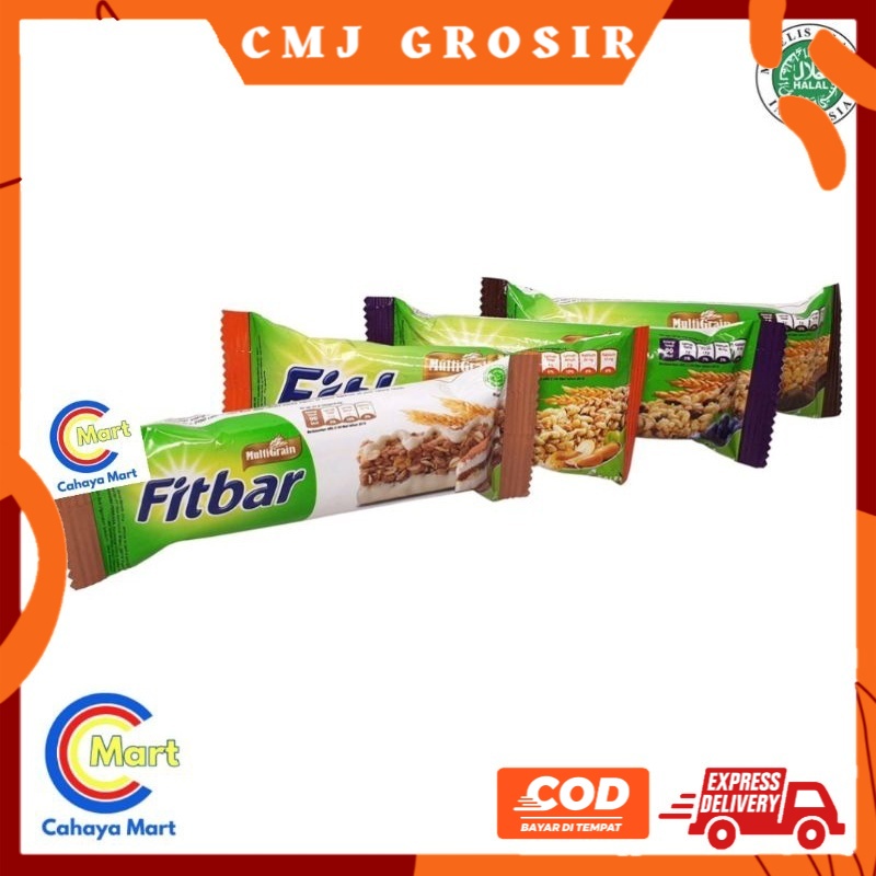 

PROMO GROSIR FITBAR Multigrain Snack Bar ALL VARIAN - Oat - Cemilan Diet Sehat - Shopee Mart
