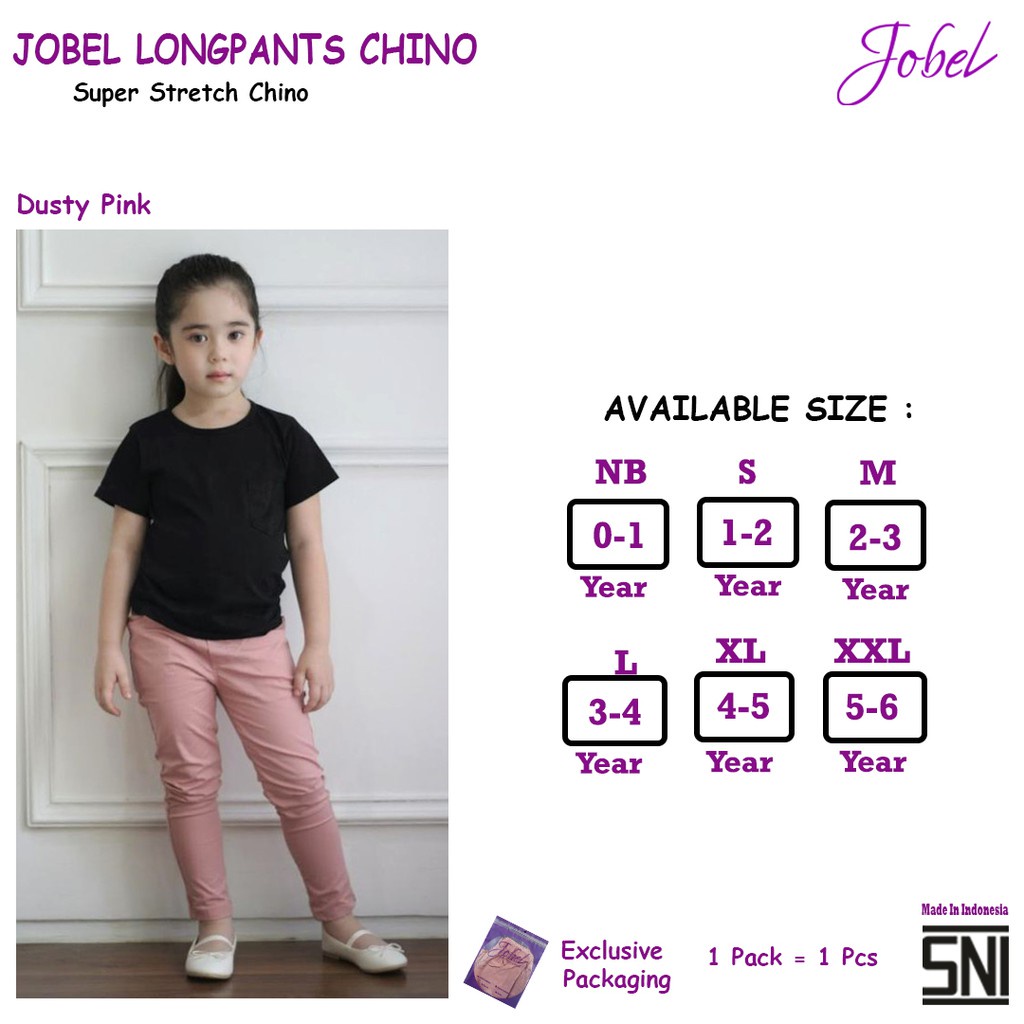 JOBEL LONG PANTS CHINO-Celana panjang anak