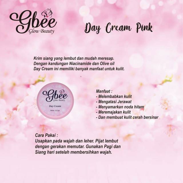 Glow Beauty - Day Cream Pink