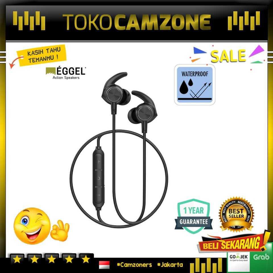 Eggel Liberty 2 Sports Waterproof Bluetooth Earphone - Original