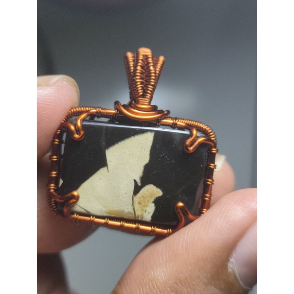 Yaman Wulung/Kecubung Api Baturaja Natural (Liontin)