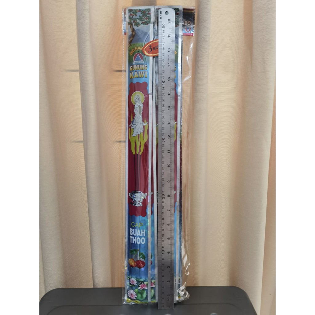 Hio Gunung Kawi Jumbo isi 3 Batang Cap Buah Thoo