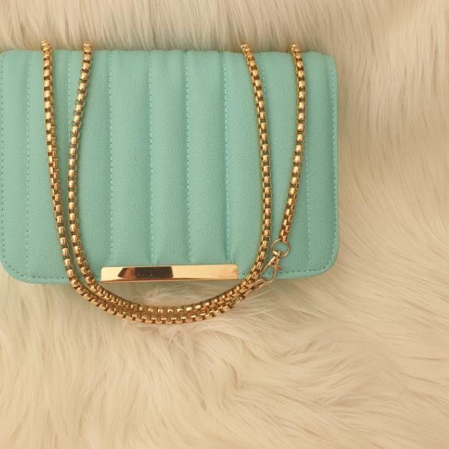 ○ Tas Wanita Embose Tali Rantai Emas Ulir Tebal 7108 Enola Original ☝