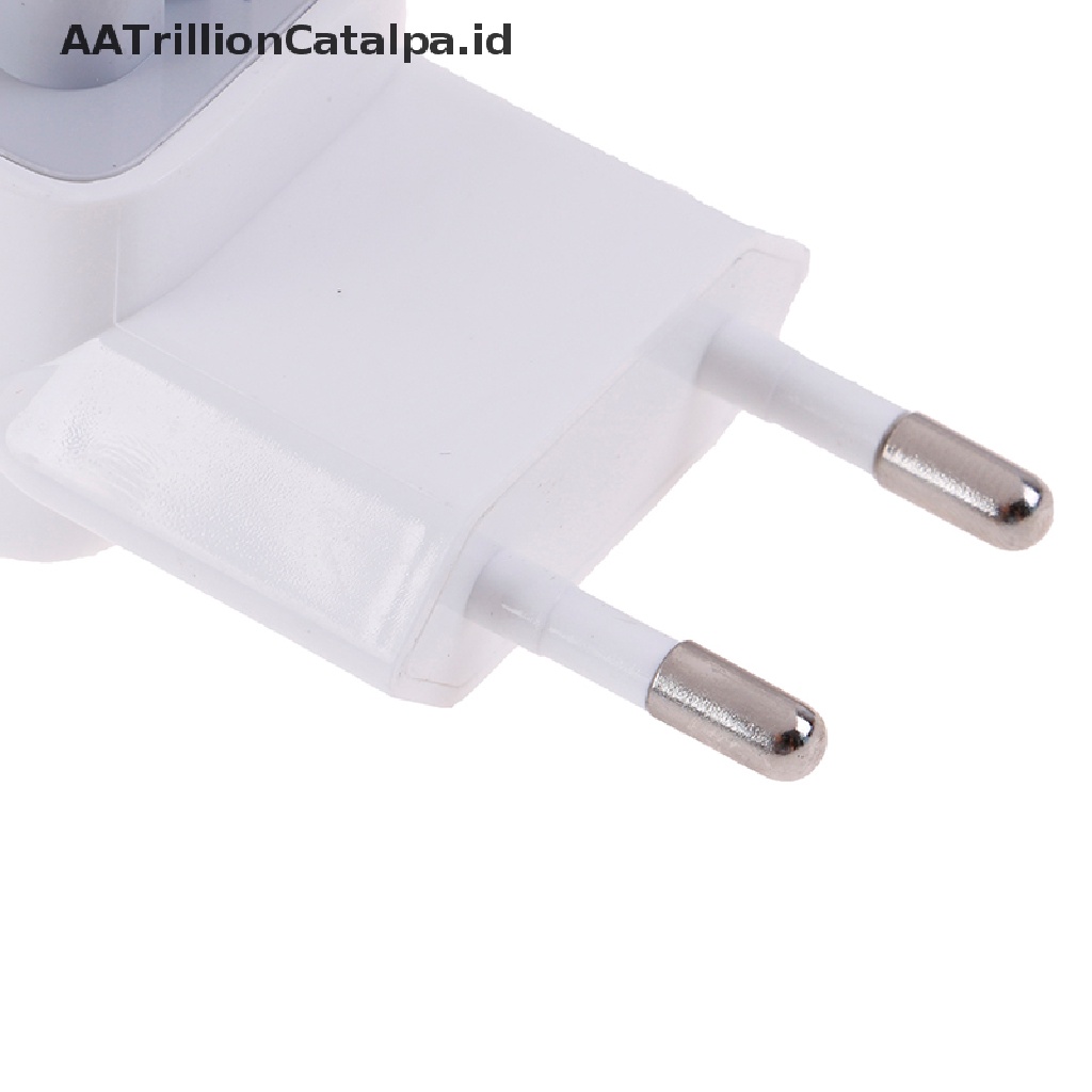 Adapter Converter Power Supply US Ke EU Plug Untuk Mac Book