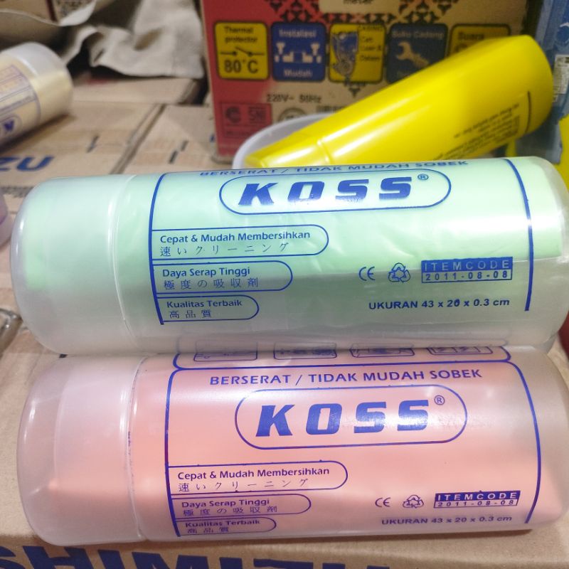 PROMO Kanebo Koss Kain Lap Serba guna Kain Lap Daya Serap Tinggi 43x20 cm