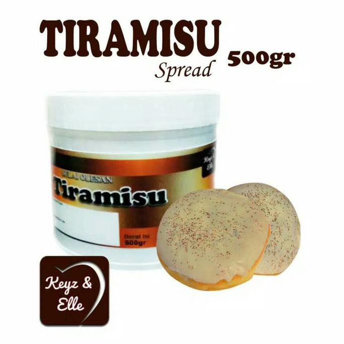 

ENAK Selai Tiramisu Keyz and elle 500gr (chocomalitne dip glaze Tiramisu) TERLEZAT