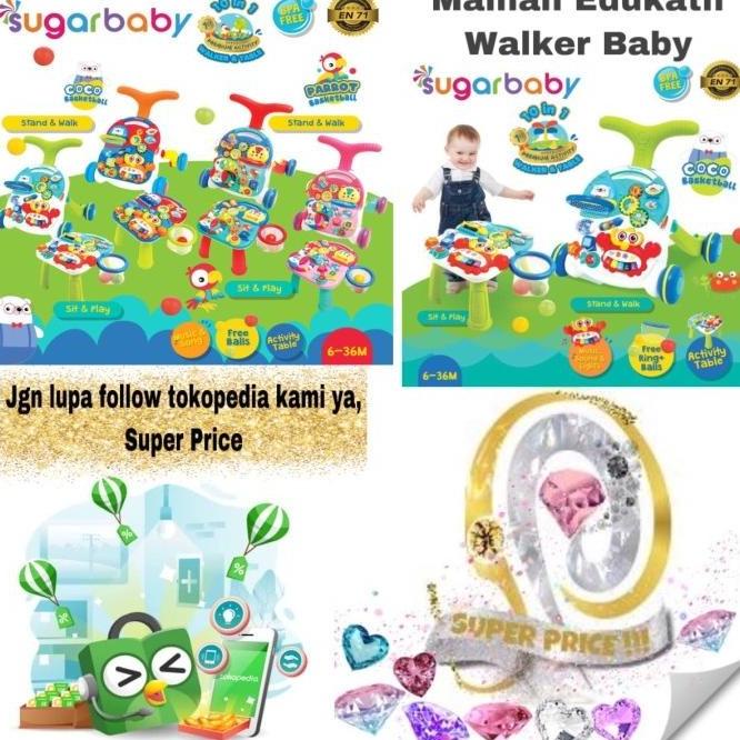 Sugar Baby 10 In 1 Premium Activity Push Walker & Table Mainan Bayi Septiarani3
