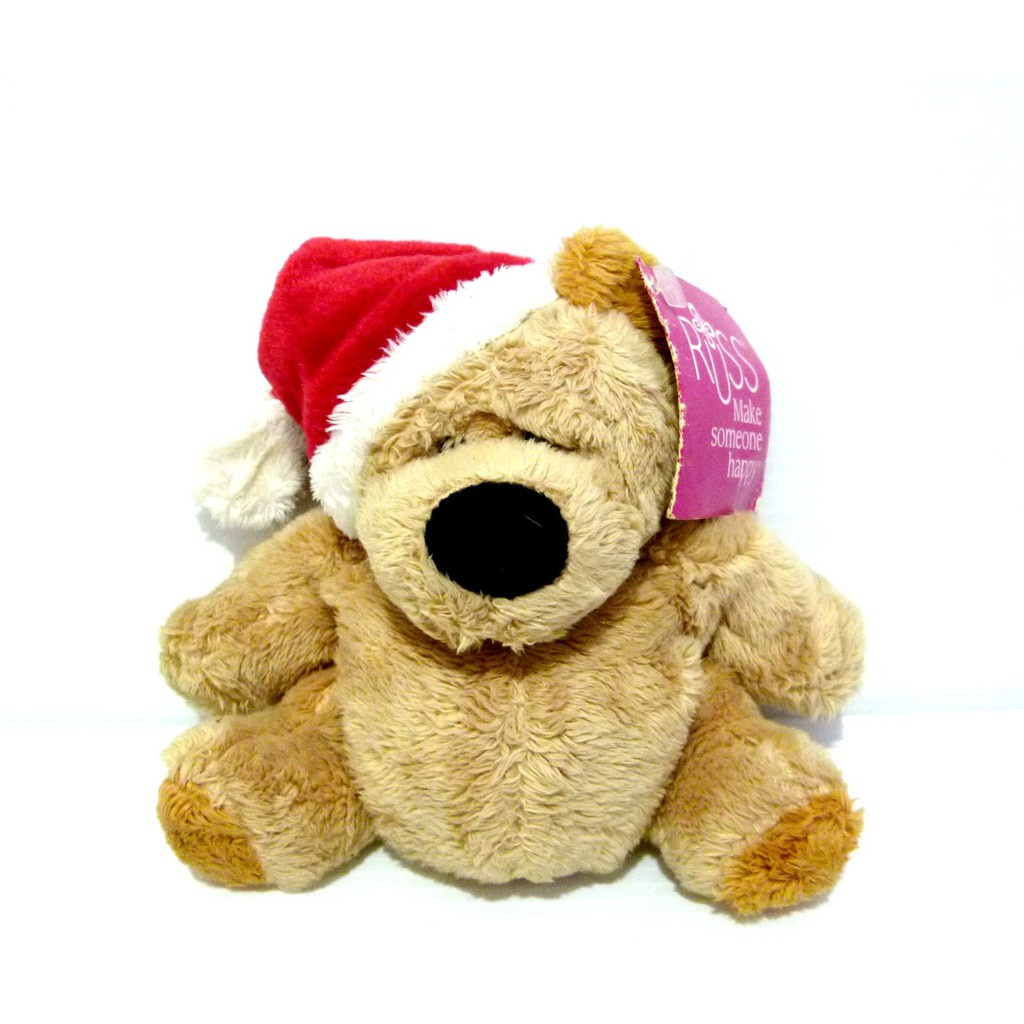 Boneka Teddy Bear Original Russ Make Someone Happy Santa Edition